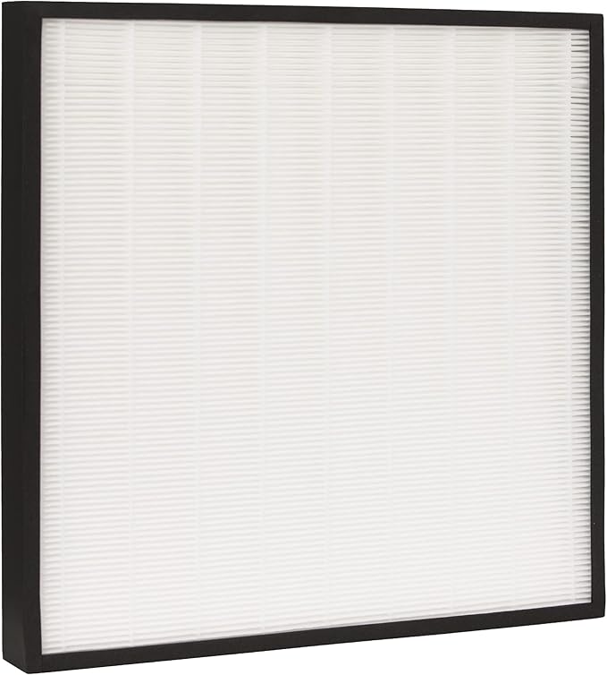 Climestar True HEPA Filter Compatible with Whirlpool Whispure 1183050K (Extra Large) for Air Purifier Model WPPRO2000, 18.1x18.1 inch and 4-Pack Prefilters compatible with 8171510k (Extra Large)