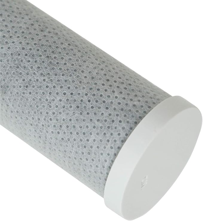 Amazon Basics Faucet Replacement Filter, Carbon Block Filter Fits Mist- Water Filter for Sink,Reduces Heavy Metal, and Bad Taste, Pack of 3