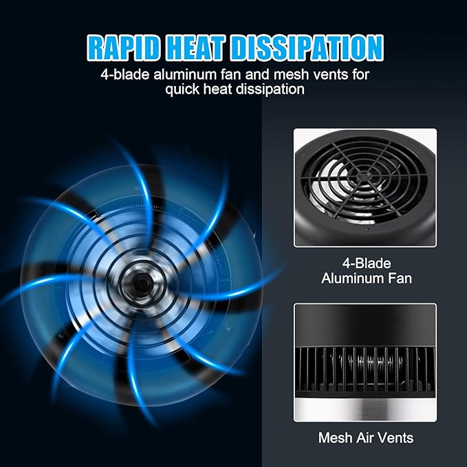 DC House Distilled Water Machine 1 Gallon, Stainless Steel Water Distiller for Home Countertop 110V 750W Purifier for Humidifier Office CPAP with Smart Switch, Glass Pot