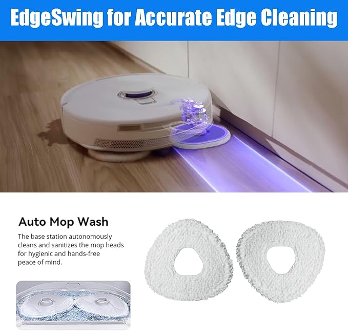 17 Pack Accessories Kits Replacement Parts for Narwal Freo Z10 Ultra/Freo Z10 Robot Vacuum Cleaner, 1 Main Brush, 4 Hepa Filters, 4 Wipe Cloths, 4 Dust Bags, 4 Side Brushes