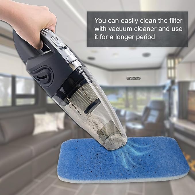 RV Air Conditioner Filter - 12.875" x 5.5" RV AC Replacement Filter for Entegra Coach and Fifth Wheel MERV 8 Air Filter (4 Pack)