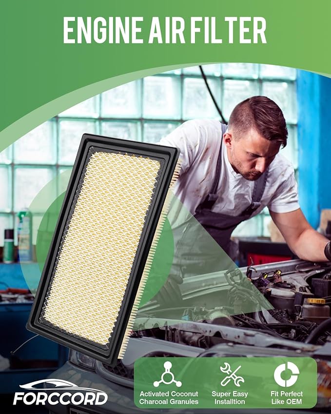 Cabin & Engine Air Filter Fit for Ford Explorer 2020-2025 2026 2.3/3.0L, Lincoln Aviator 2020-2026 3.0L, Police Interceptor Utility 2020-2025 3.0L Replace#JX6Z19N619BA CA10242 Car Accessories