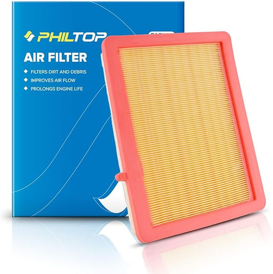 PHILTOP Engine Air Filter, EAF080 (CA12260) Replacement for Equinox 2018-2021, Terrain 2018-2021 Air Filter, Protect Engine & Improves Acceleration
