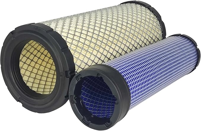 Outer Inner Air Filter Set 40007576 40049446 Compatible with LS K5047 K5055 MT230 MT235 MT240 MT340 MT342 MT345 MT347 MT350 MT352 MT355 U5020 U5030 XG3135 XG3140 XR4040 XR4140 XR4145 Tractor