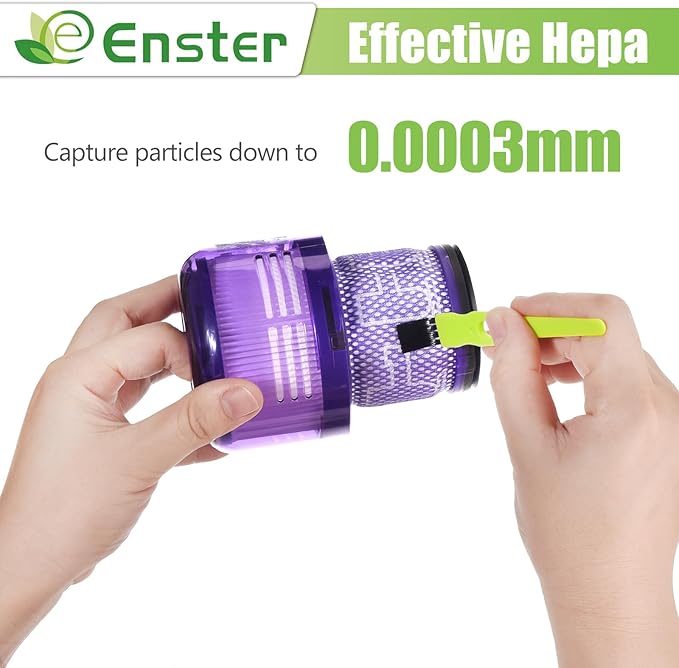 SV18 Filter Replacement Compatible with Dyson Digital Slim Origin Fluffy Extra Cordless Vacuum Part No. 970612-01 for Dyson Digital Slim Filter SV18 (3 Pack)