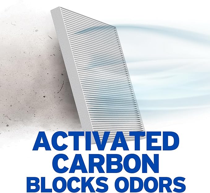 Purolator C35519C PurolatorONE Advanced Cabin Air Filter with Activated Carbon Compatible with Select Honda and Acura Models