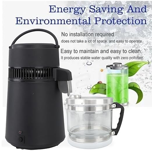 1 Gallon / 4L Carafe for Countertop Distiller, Replacement Collection Bottle Water Container, Water Distiller Container, Distilled Water Bottle