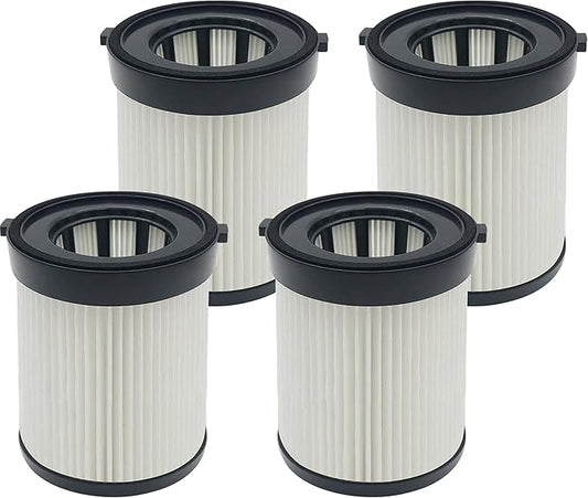 Fette Filter - FSV001 Hepa Filter Replacement Compatible with Fabuletta FSV001 FSV101 Girnoor G165 G160 Afoddon A300 Vacuum, Made of Premium Hepa Material Pack of 4