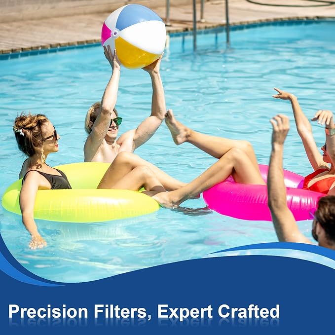 NSF Certified PA200S Pool Filter Compatible with Hayward SwimClear C200S, PA200S, Hayward CX200XRE, Unicel C-9442, Ultral-D5, 200 Sq. Ft, L x OD:28 3/16" x 10 1/8", 1-Pack