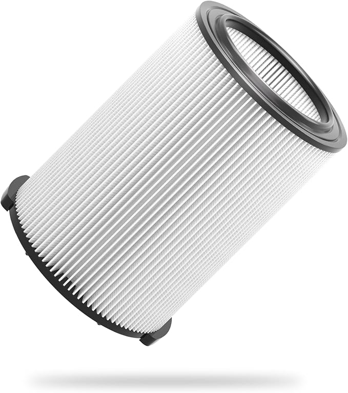 1 Pack Standard Wet or dry Vacuum Filter Vf4000 for RIDGID Vacs 5-20 Gallons & for husky 6-9 Gal Vacuum Cleaner, Replacement Vf4000 filter