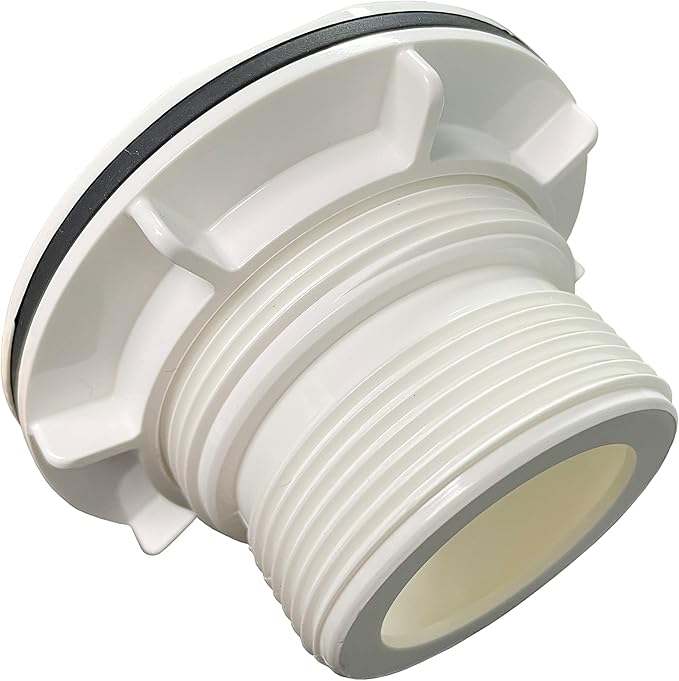 Threaded Inlet Strainer Kit for Stock Tank Pools,Stock Tank Pool Filter Kit, Intex Pool Accessories, Includes Rubber Washer, Strainer Nut and Grid, Fits Intex Filter Pumps with 1-1/2" Hoses