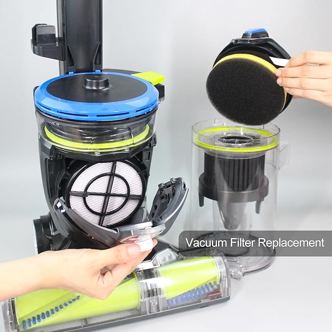 Replacement Filters Compatible with Bissell Pet Hair Eraser Turbo Rewind Vacuum Cleaner,Fits Models 27909,24613,2790,2790W,2475 Series