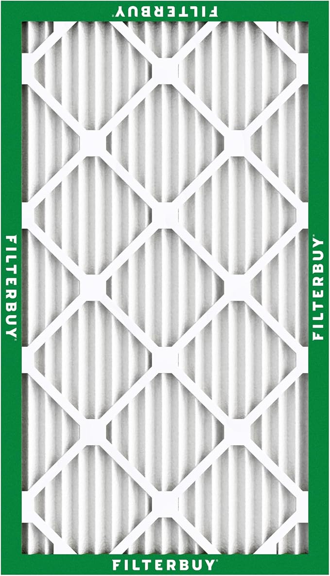 Filterbuy 14x36x1 Air Filter MERV 8 (MPR 700) Dust Defense Replacement (1-Pack), Electrostatic Pleated HVAC AC Furnace Filters, Made in USA (Actual Size: 13.50 x 35.50 x 0.75)