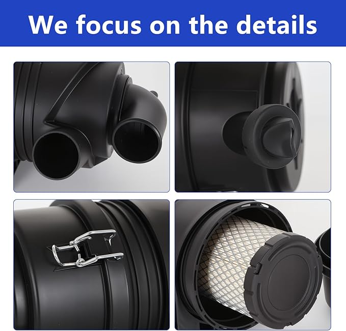 G057512 Air Cleaner with P821575 P822858 Air Filter - Fit for Donaldson FPG Radial Air Cleaner Housing Cap