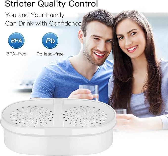 Replacement for Waterdrop Pitcher Filtration System, Reduces PFAS, PFOA/PFOS, Chlorine, Clean Water in Seconds, Last Up to 3 Months or 200 Gallons (Pack of 3)