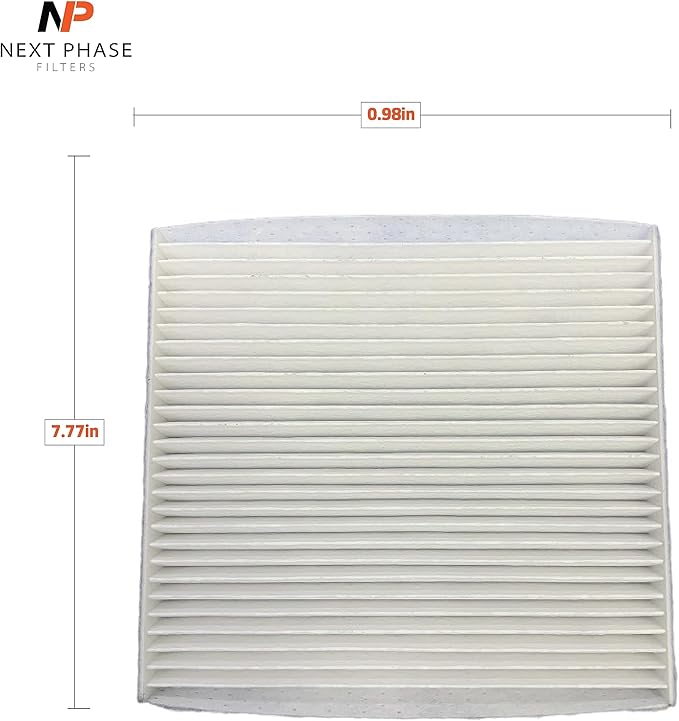 Cabin Air Filter Replacement - Pack of 1 - Made in USA - Compatible with Various Dodge, Jeep and Mazda Car Models - Replaces O.E. 68406048AA, 68318365AA