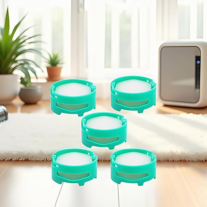 Odor Neutralizer Cartridges for Shark ZU102 LA702 AZ3000 AZ3002 AZ4002 HZ3000 HZ3002 IZ862H IZ562H ZD550 Stratos Upright Vacuum,Part # 1541FC3000,Green, 5 Pack