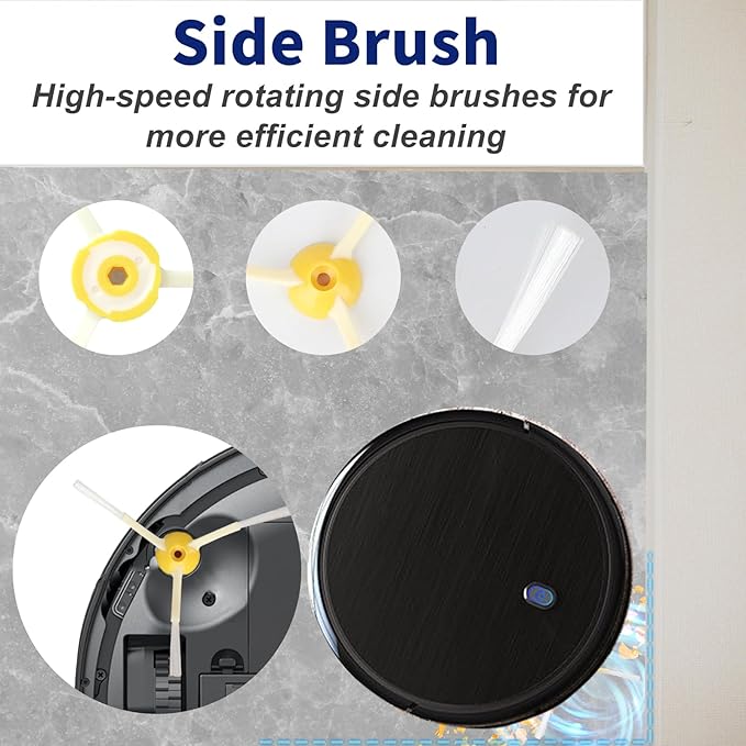 21 PCS Accessories for i Robot Roomba 692 694 536 551 552 564 585 589 595 614 618 620 650 651 660 665 680 690 Robot Vacuum, Replacement Parts Main Brush, Side Brush, Filter