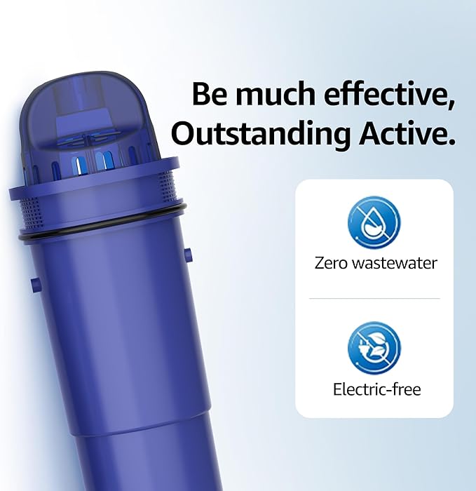 Overbest Replacement for Pur®, Pur® Plus Water Filter Pitchers and Dispensers, CRF950Z, PPF951K™, PPF900Z™ Water Filter, NSF Certified Pitcher Water Filter (3 Pack)