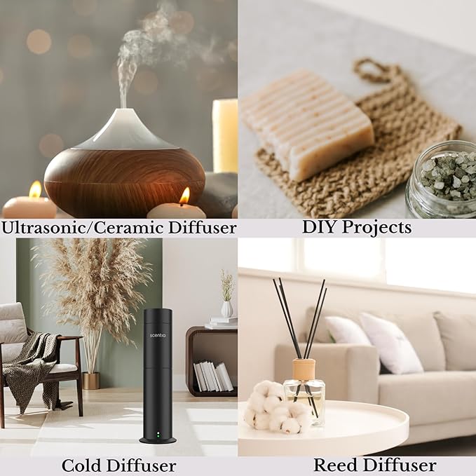 Fragrance Oil Blend, Inspired by Iconic Perfume, Home Luxury Scents, Essential Oil blend for Aromatherapy Diﬀusers, Humidifiers & Candle Making -Dream Away|120ml | 4.06 Fl Oz, Mothers Day Gift