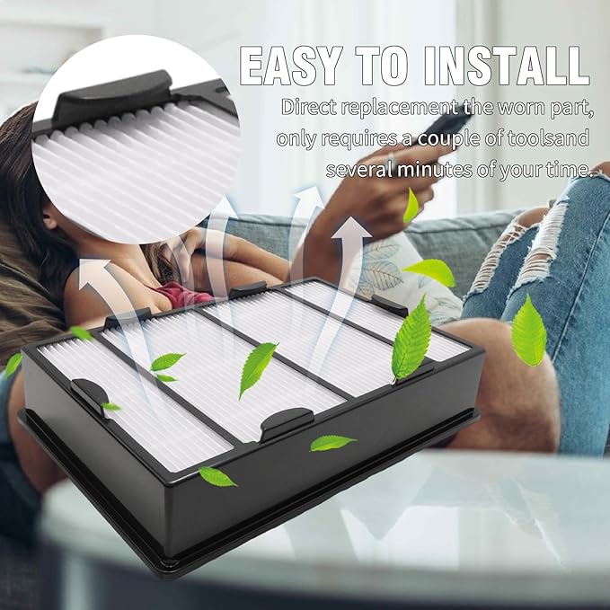 3 Pack Hapf600 Replacement Filters Kit fit for Holmes HAP615 HAP625 HAP650 Hapf600 filter B (Hapf600 Replacement Filters, Air Purifier Parts & Accessories)