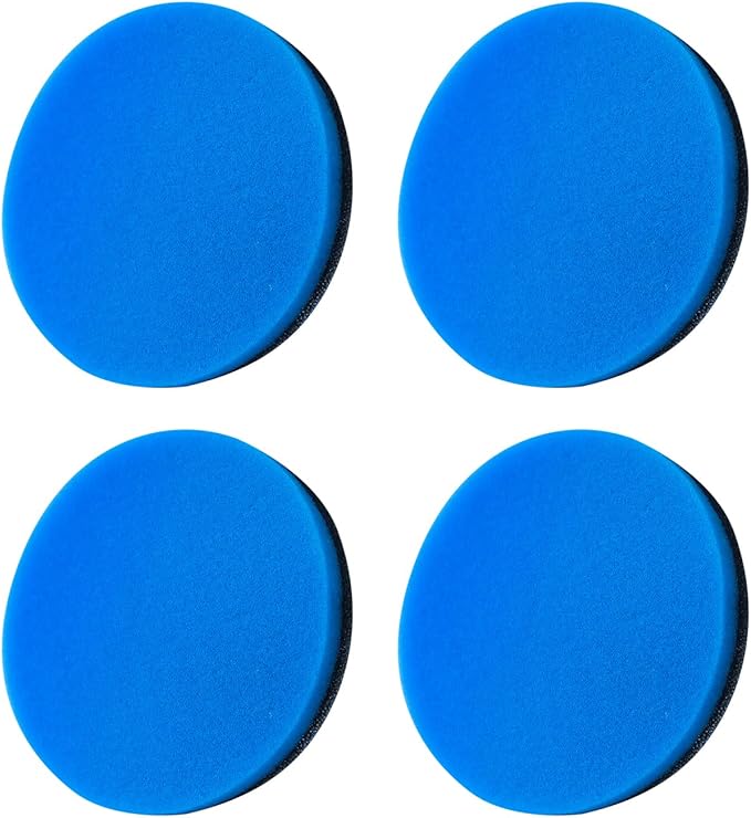 Replacement Filter Compatible with Bissell 3197A 3197 3198A 3198 3195 3196 CleanView Swivel Rewind Pet Reach Upright Vacuum, Part # 12141 (Blue- 4 Pack)