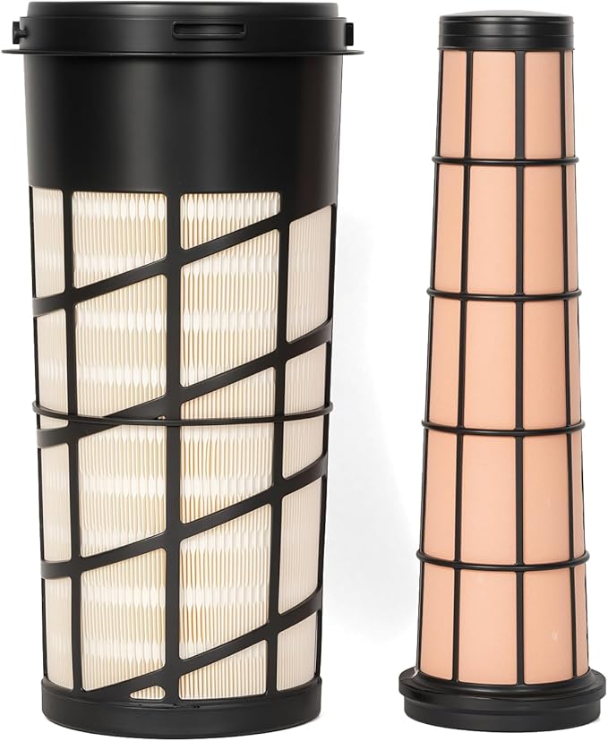 RE282286 RE282287 Inner & Outer Air Filter Kit - Fit for John Deere 318D 319D 320D 323D 5045D 5045E 5050E 5055E 5060E 5065E 5075E 5075EF 5055E