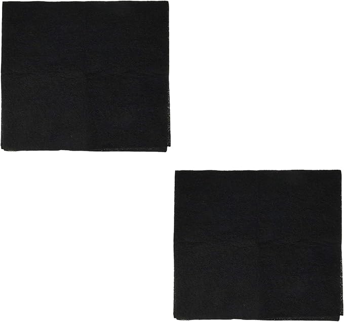 CFS – Pack of 2, Universal Cut to Fit Carbon Pre-Filter Pad Roll for Air Purifiers, Range Hood, Furnace Filters, & Air Conditioner Filters – Fresh Air for Indoor – Charcoal Air Filter Sheet – 12"x12"