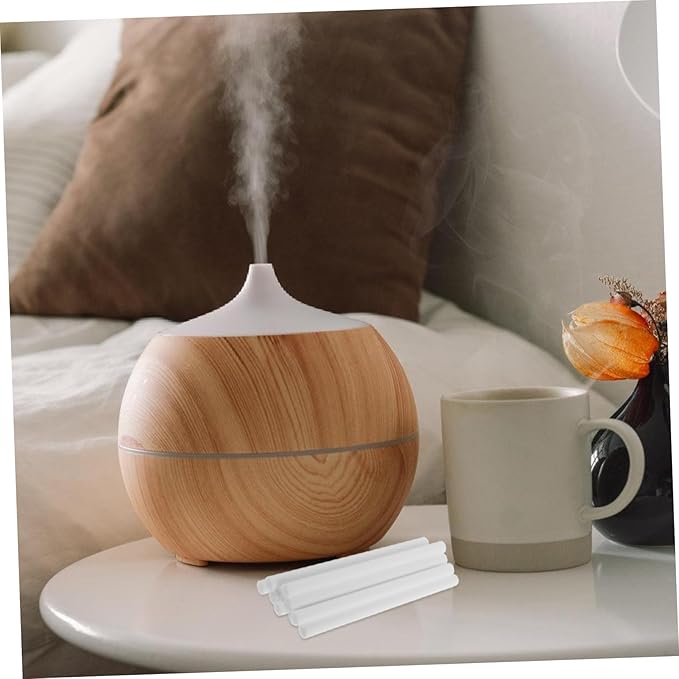 Happyyami 20pcs Absorbent Cotton Replacement Sticks for Mini Humidifier Efficient Aroma Diffuser Wicks Super Absorbent Cotton Core Refills for Enhanced Fragrance Release