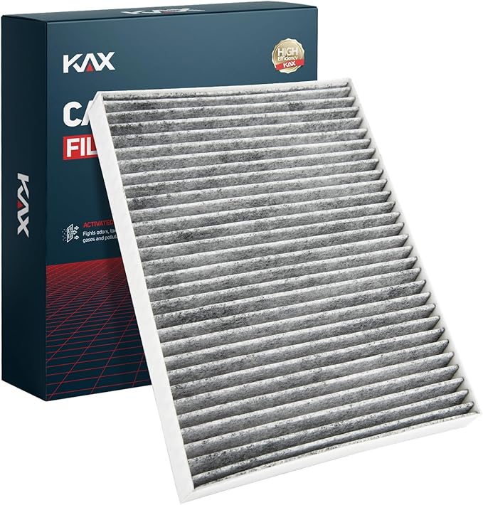 KAX CF11663 Cabin Air Filter, Replacement for Traverse 2009-2017, Acadia 2007-2016, Enclave 2008-2017, Outlook 2007-2010, Acadia Limited 2017-2017, w/Activated Carbon Passenger Compartment Air Filter