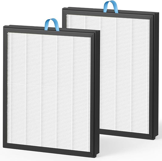 Fil-fresh Vital 200S Replacement Filter for LEVOIT Vital 200S/200S-P Air Purifier, H13 True HEPA & Activated Carbon Filter, Replace Vital 200S-RF, White, 2-Pack