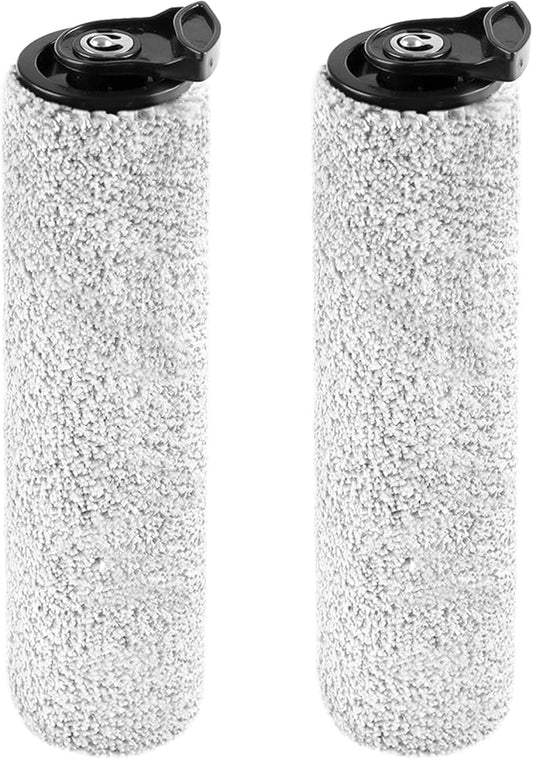 Roller Brush Replacement Kit Compatible with Tineco iFloor 2, iFloor 3,Floor One S3 Cordless Wet Dry Vacuum Cleaner,2 Pack Brush Roll Replacement Accessories