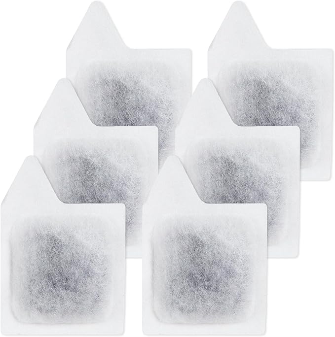 6 Pack XS Replacement Filter Cartridge for Tetra Whisper Extra Small Fish Tanks Filters, Extra Small Filter Cartridges Replacement for Aquarium Filter to 3 Gallons