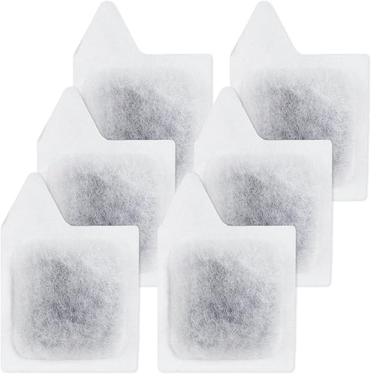 6 Pack XS Replacement Filter Cartridge for Tetra Whisper Extra Small Fish Tanks Filters, Extra Small Filter Cartridges Replacement for Aquarium Filter to 3 Gallons