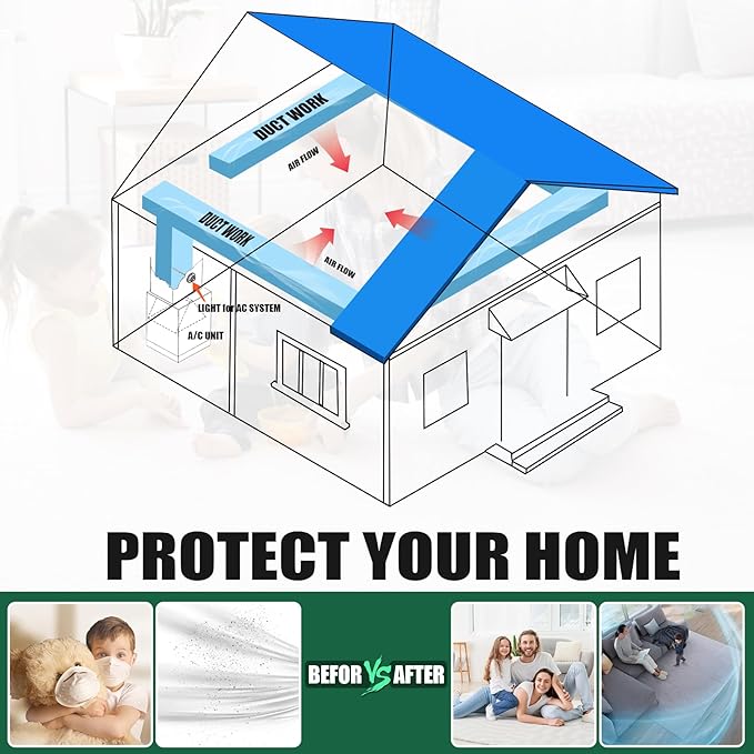 50-BUVAS-E is a Set of Air Care Lamp for AC Systems,for Air Quality Support Units in HVAC Ducts and Air Conditioning Coils,and Lamps Specifically Designed for HVAC Duct Maintenance
