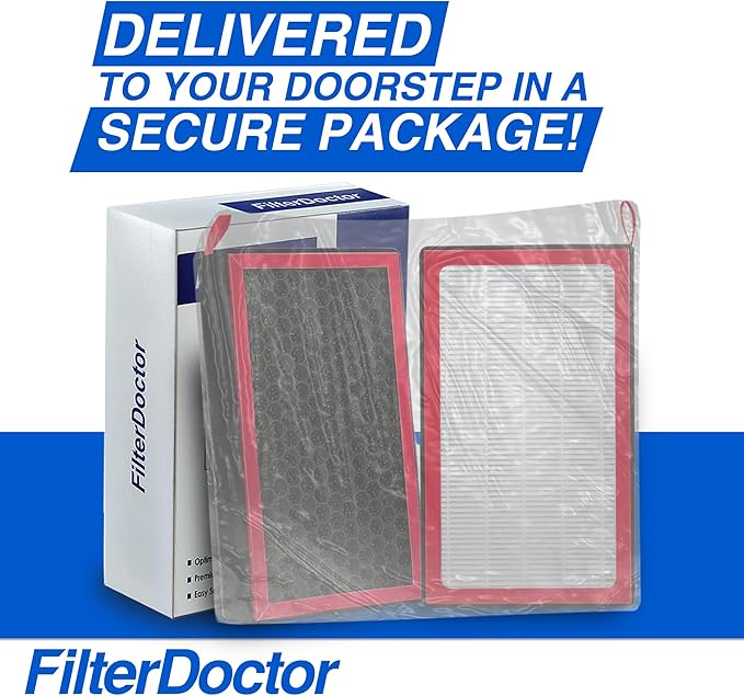 2 Pack HEPA Cabin Air Filter for Tesla Model 3 and Model Y 2016-2024 with Activated Carbon, Cabin Air Filter Replacement for Tesla Model, Easy Install and Fresh Air Intake Filter