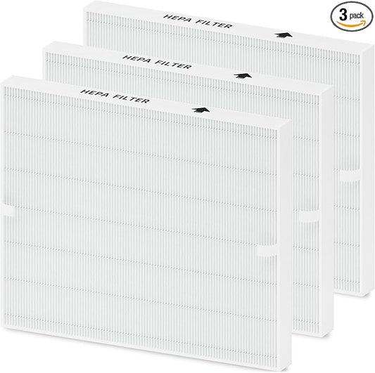 3-Pack Airmega AP-1512HH Filter Set Replacement for Coway AP-1512HH and 200M Air Purifiers, Only 3 True HEPA H13 Filters