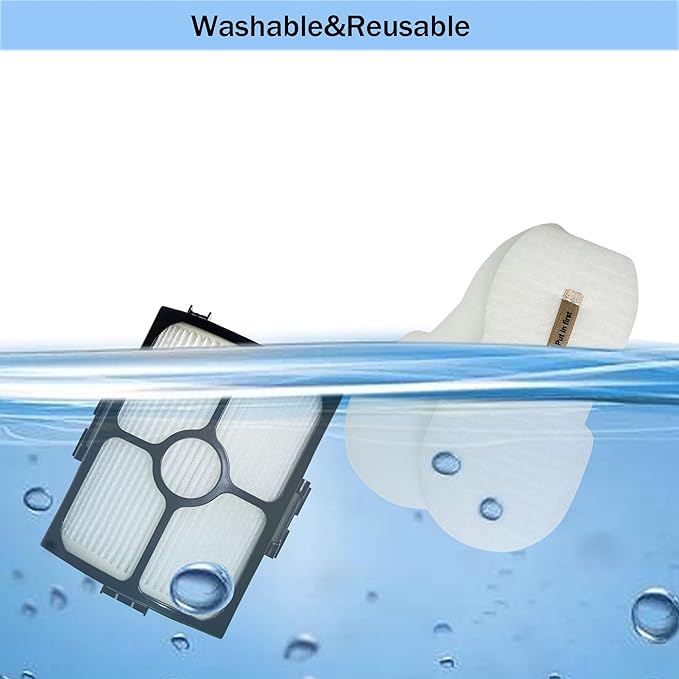 Replacement Brush Roller and Filter for Shark HZ3002/ HZ3000 Vacuum Cleaner- 1 Brush Roller +2 Vacuum Filters+4 Foam & Felt filters+1 Cleaning Tool