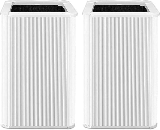 Blue 121 Filter Replacement for Blueair 121, Foldable H13 Filter and Carbon Filter