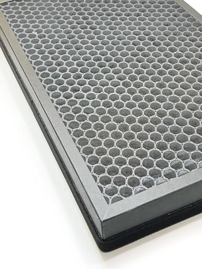 Nispira H05 3-In-1 True HEPA Filter Replacement Compatible with HIMOX Air Purifier H05, 1 Pack