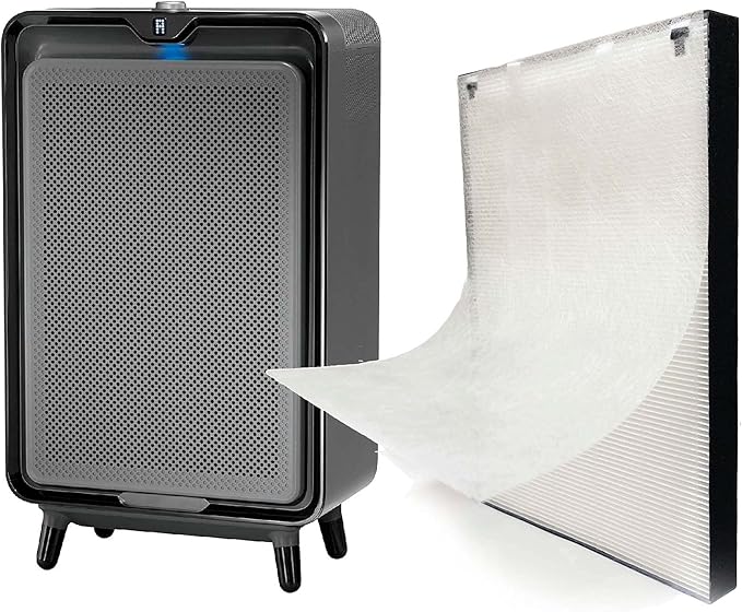 Nispira Air320 Air220 2678 True HEPA Replacement Filter for Bissell Air Purifier 220/320 2609a. 2768a, 4 Packs