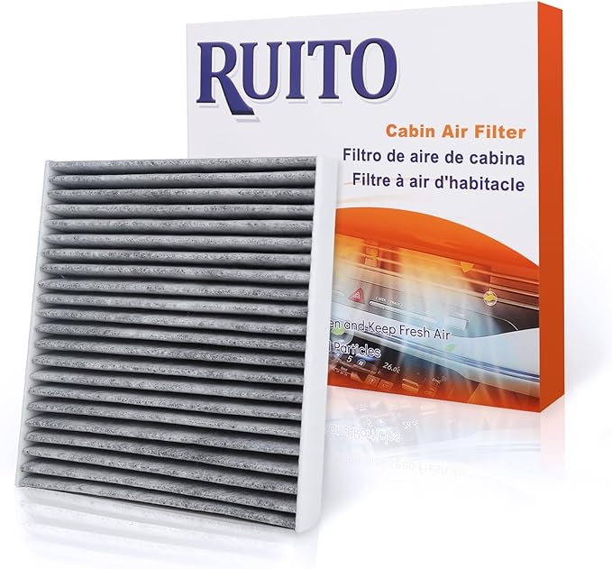 RUITO Cabin Air Filter, Fits 2016-2023 IS300, 2014-2023 IS350, 2022-2023 IS500, 2016-2022 RC300, 2015-2022 RC350, 2016-2020 GS F, 2013-2020 GS350, Replacement for CF10074, WP10099, 87139-30100