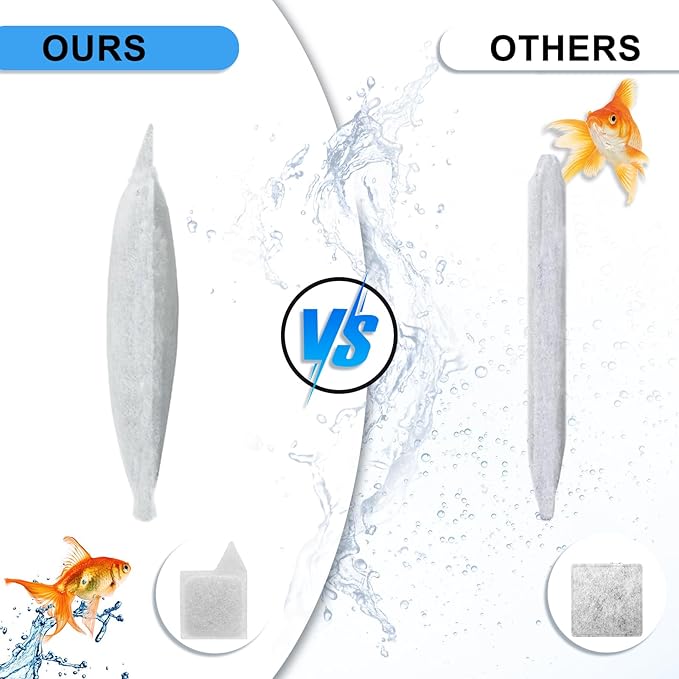 6 Pack XS Replacement Filter Cartridge for Tetra Whisper Extra Small Fish Tanks Filters, Extra Small Filter Cartridges Replacement for Aquarium Filter to 3 Gallons