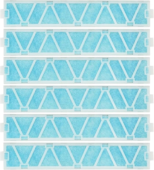 MAC-408FT-E Replacement Filter for Mitsubishi Mr. Slim heat pump and air conditioning split systems (Pack of 6)