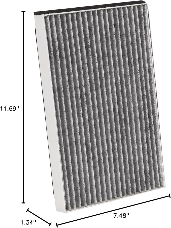 KAX CF8392A Cabin Air Filter Compatible with Impala, Impala Limited, Allure, LaCrosse, Regal, Monte Carlo, Century, Intrigue, Activated Carbon Passenger Compartment Air Filter