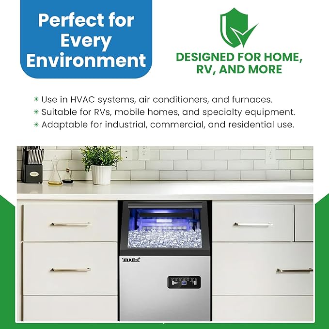 Filter Everything Mobile Home Furnace Door Filter - Reusable Furnace Filter Compatible with Miller, Nordyne, Intertherm, Broan, Maytag - Effective Air Filtration System for Improved Indoor Air Quality