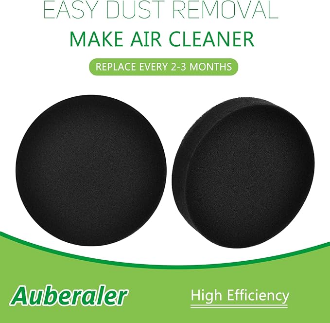 4 Pack 1608225 Filter Replace For Bissell Powerforce Helix Turbo 1701 1797 2190 2191 2190V Cleanview Swivel Rewind 2252 2254 3197A 3836 3837 3534 3536 Upright Vacuum, Compare to Part # 1640811