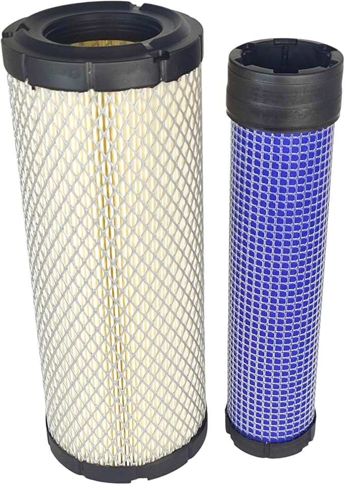 Outer Inner Air Filter Set 40007575 40514270 Compatible with LS i3030 i3040 MT235E MT335H MT340HC G3033H G3038H R3029 R3039 R4010 R4020 R4041 R4047 XG3032 XG3037 XR3032 XR3135 XR3140 Tractor