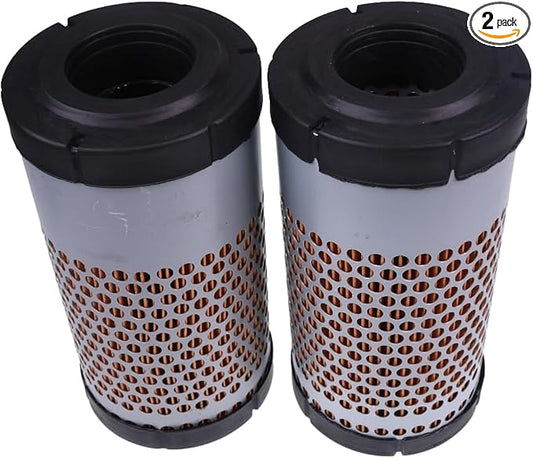 DVPARTS 2PK New Air Filter 6C060-99410 6A100-82630 K7311-82390 GA100-82630 For Kubota B1700 B21 B2100 B2301 B2320 B2400 B2410 B26 B2601