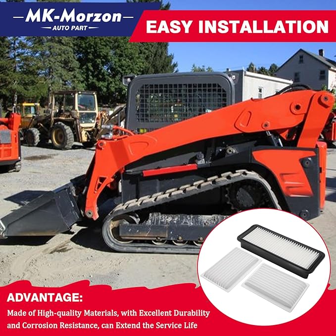 Cabin Air Filters Kit Fit For Kubota Tractor Cabin Replace# 6A671-75090 T1855-71600 014520-0804